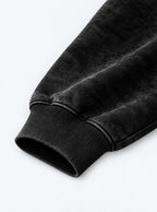 Kakashi Strike – Black & Grey Hoodie – cuff close-up | Naruto