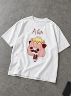 A A – White Tee – flat-lay | Meme Tees
