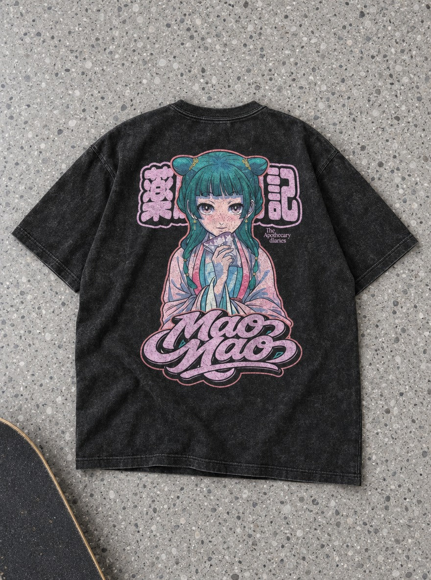 Maomao Blush – T-Shirt – flat-lay | Apothecary Diaries