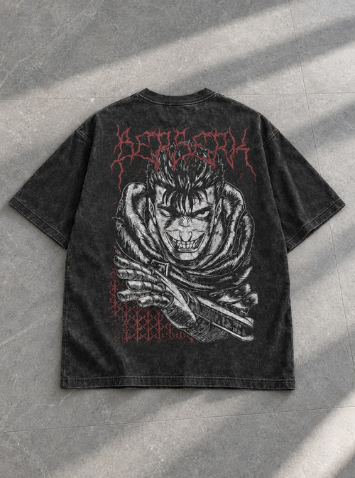 Berserk Thorn Title – T-Shirt – flat-lay | Berserk