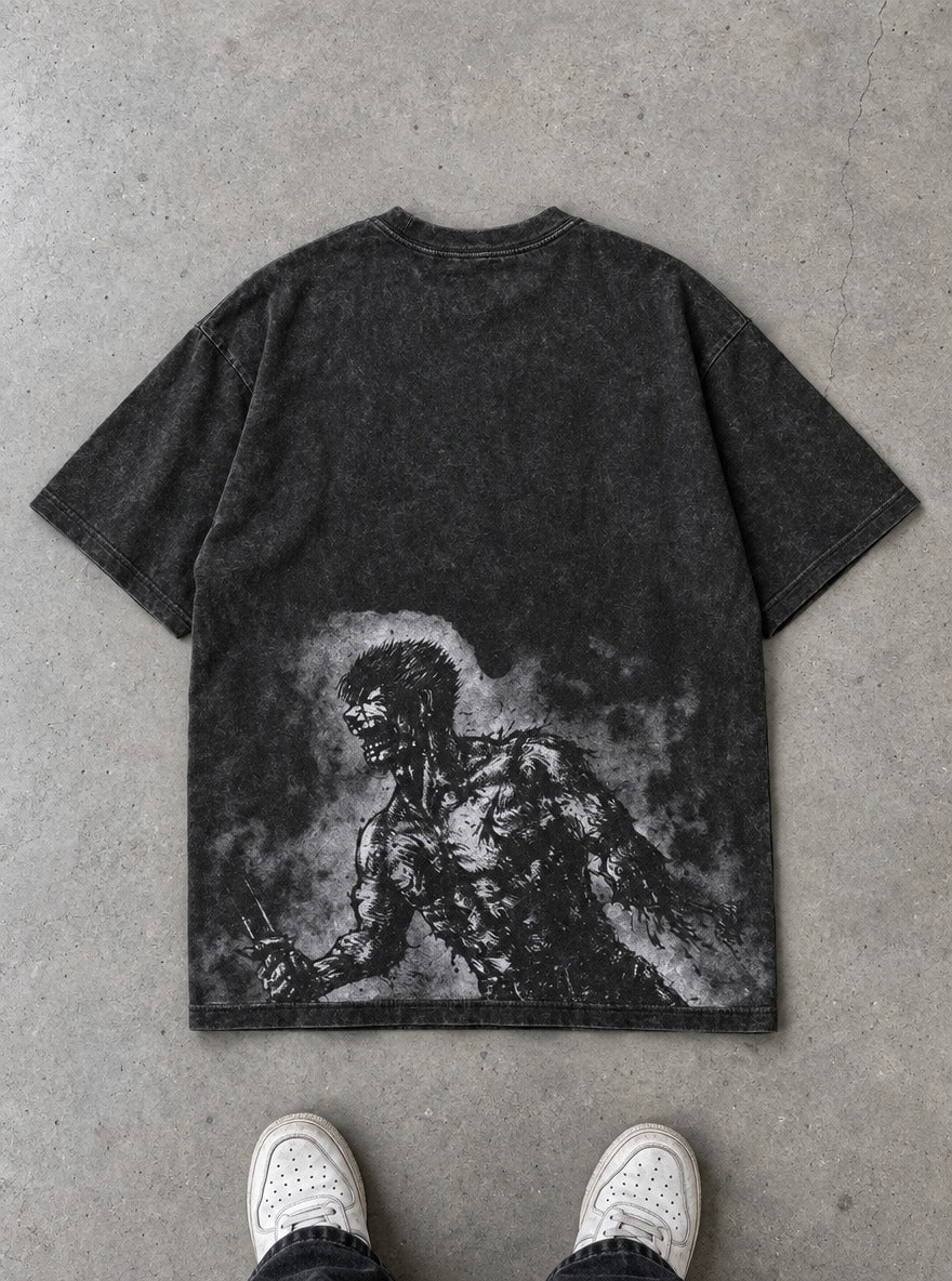 Bloodied Guts – T-Shirt – flat-lay | Berserk
