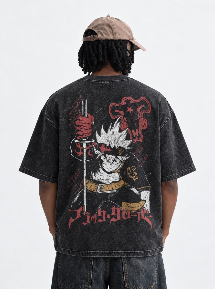 Asta Blade – T-Shirt – model shot | Black Clover