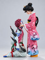 Akaza & Koyuki Figure – side view | Demon Slayer