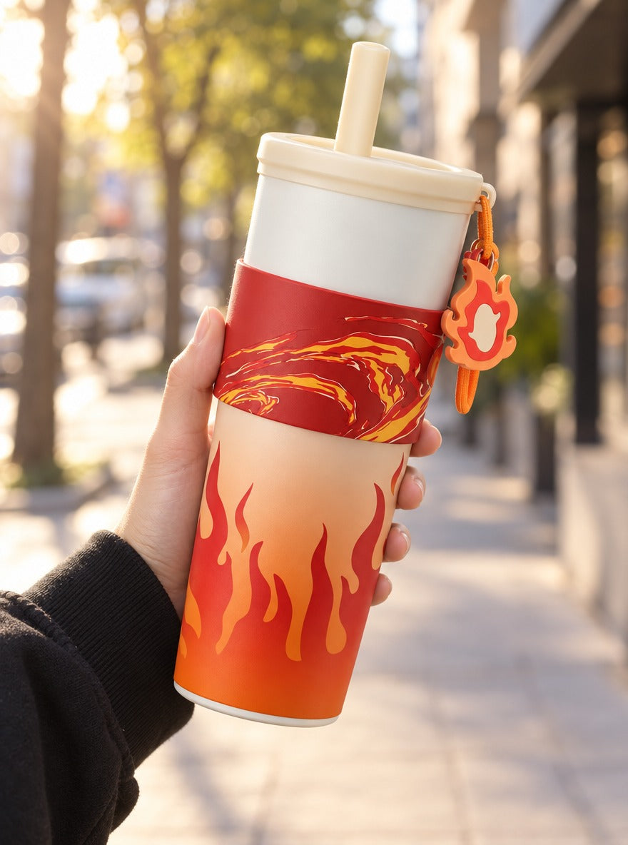 Haori Sipper Tumbler – in hand | Demon Slayer
