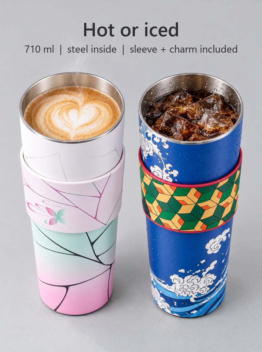 Haori Sipper Tumbler – hot or iced | Demon Slayer