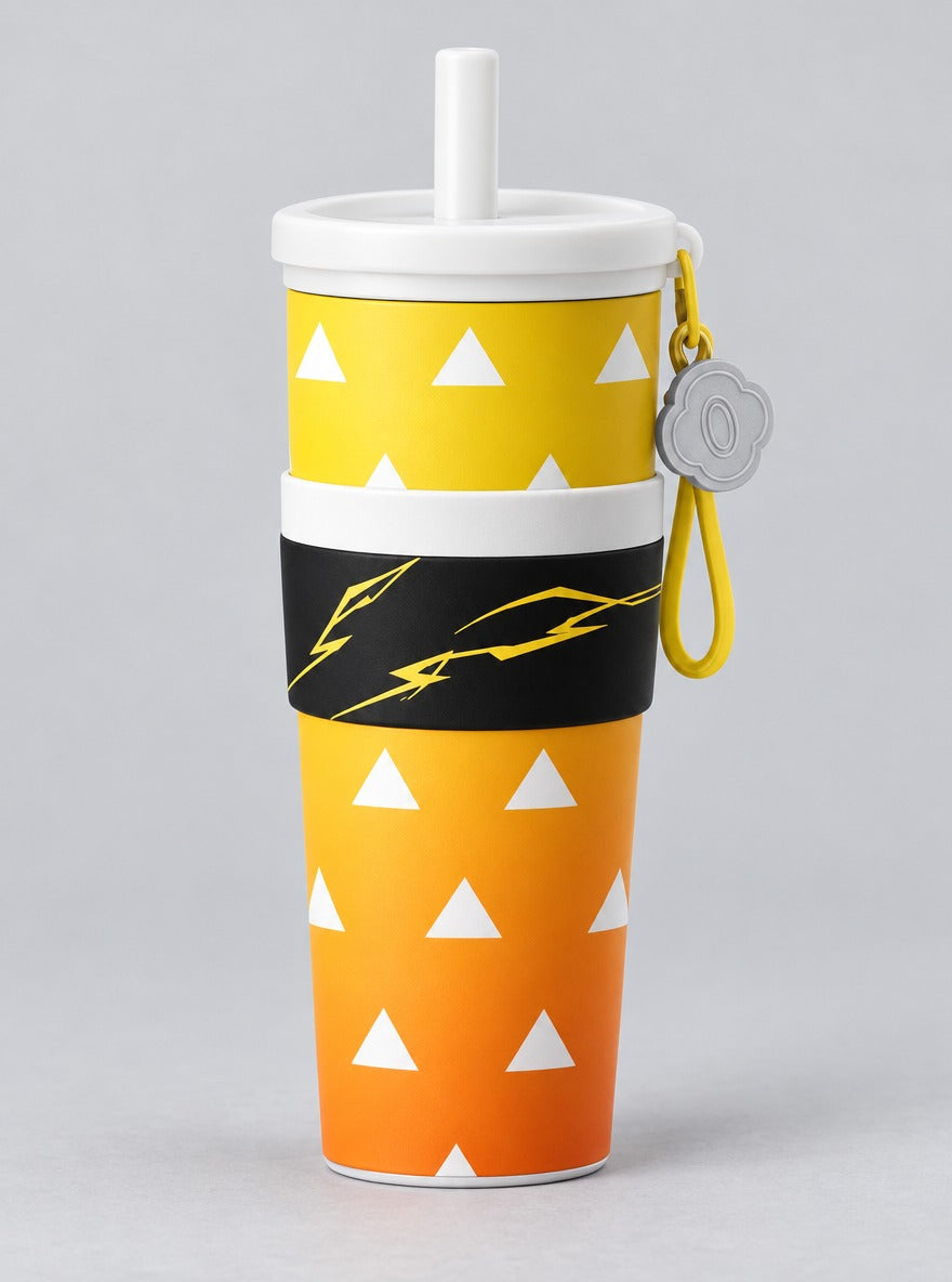 Haori Sipper Tumbler – Zenitsu – tumbler | Demon Slayer
