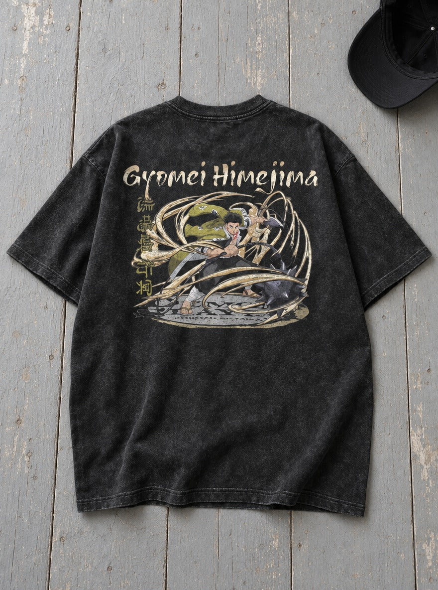 Gyomei Himejima – T-Shirt – flat-lay | Demon Slayer