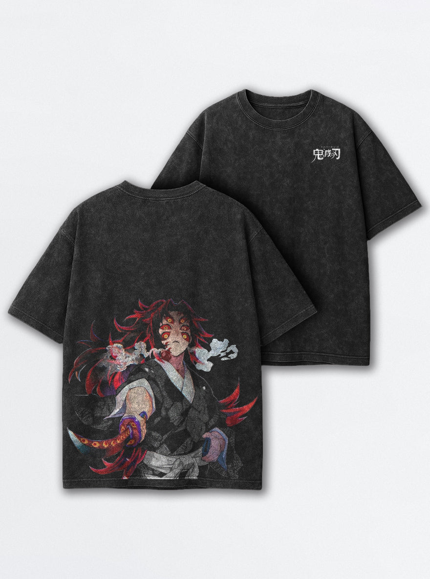 Kokushibo Smoke – T-Shirt – mockup | Demon Slayer