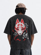 Slayer Mask – T-Shirt – model shot | Demon Slayer