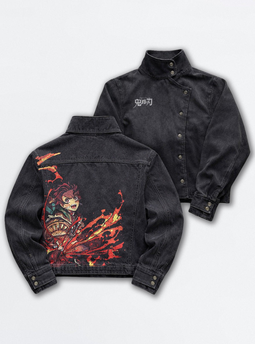 Rogue Jacket – Sun Slash – mockup | Demon Slayer