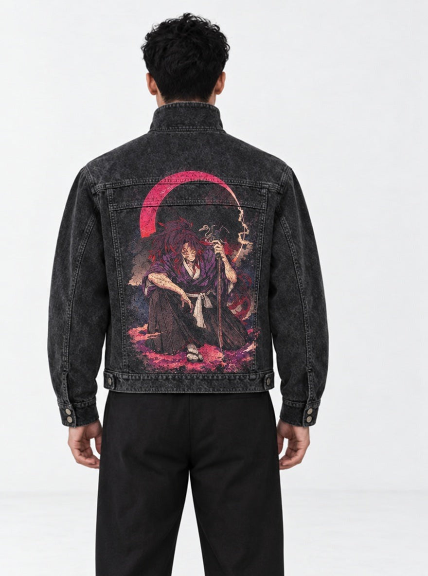 Rogue Jacket – Moonlit Blade – model shot | Demon Slayer