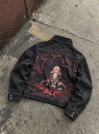 Rogue Jacket – Muzan's Moons – flat-lay | Demon Slayer