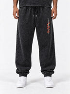 Tanjiro Logo Joggers – Tanjiro Logo Joggers – model shot | Demon Slayer