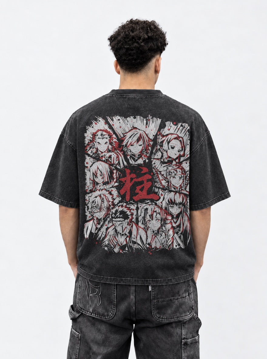 Hashira Group – T-Shirt – model shot | Demon Slayer