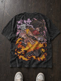 Joker Throw – T-Shirt – flat-lay | Fire Force