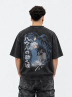 Howl's Sky Walk – T-Shirt – model shot | Ghibli