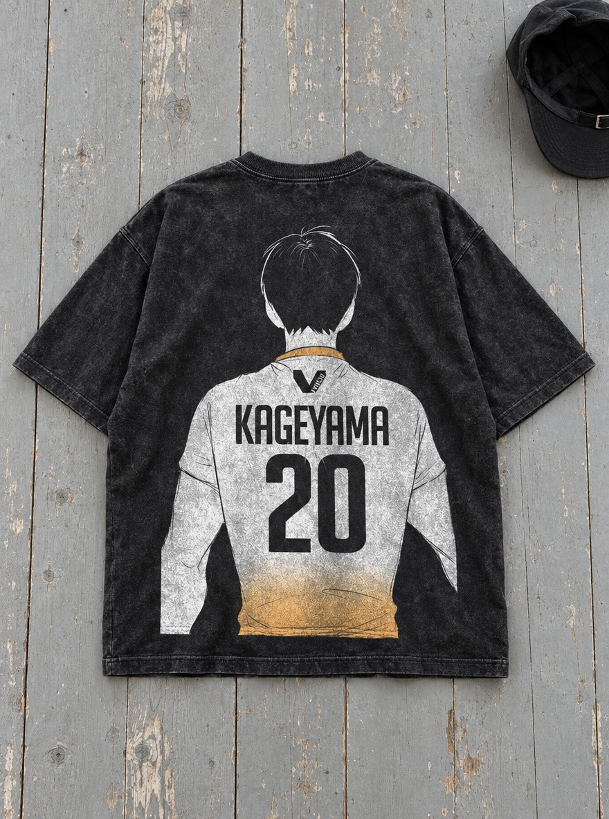 Kageyama Number 20 – T-Shirt – flat-lay | Haikyuu