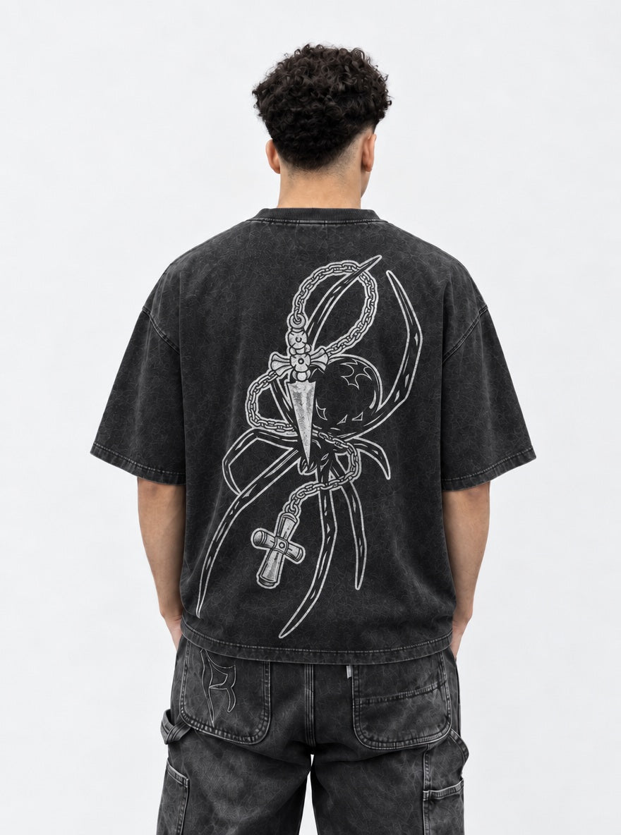 Spider and Cross – T-Shirt – model shot | Hunter x Hunter