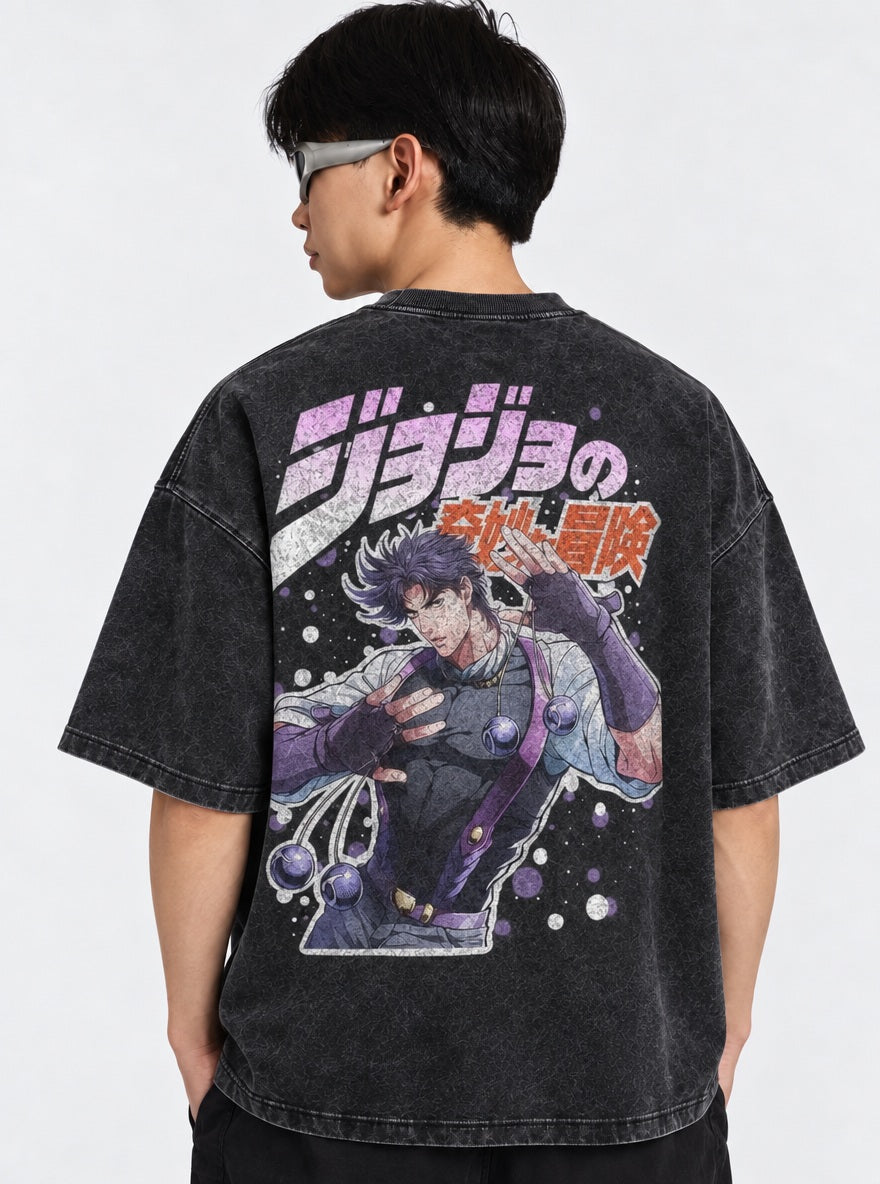 Joseph Joestar – T-Shirt – model shot | JoJo