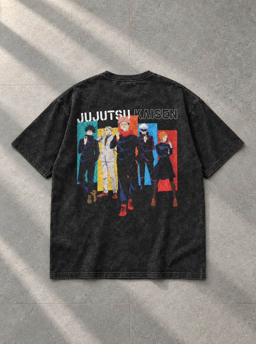 Sorcerer Squad – T-Shirt – flat-lay | Jujutsu Kaisen