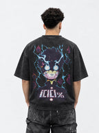 Mob Lightning – T-Shirt – model shot | Mob Psycho 100