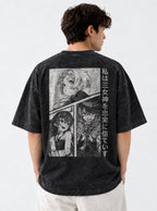 Panel Harmony – T-Shirt – model shot | Mushoku Tensei