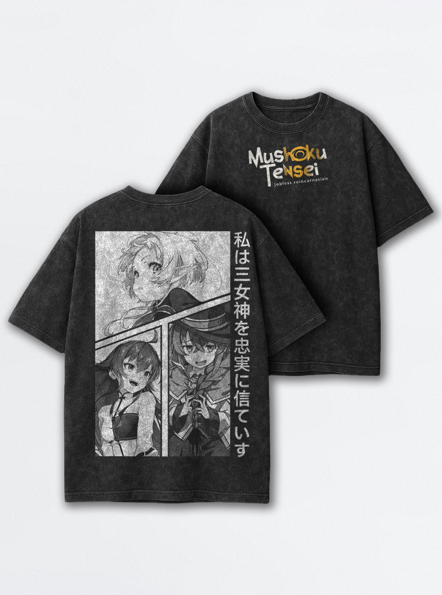 Panel Harmony – T-Shirt – mockup | Mushoku Tensei