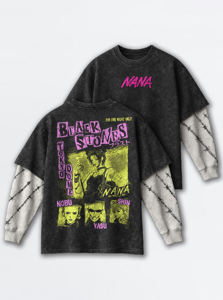 Center Mic – Double Sleeves – mockup | Nana