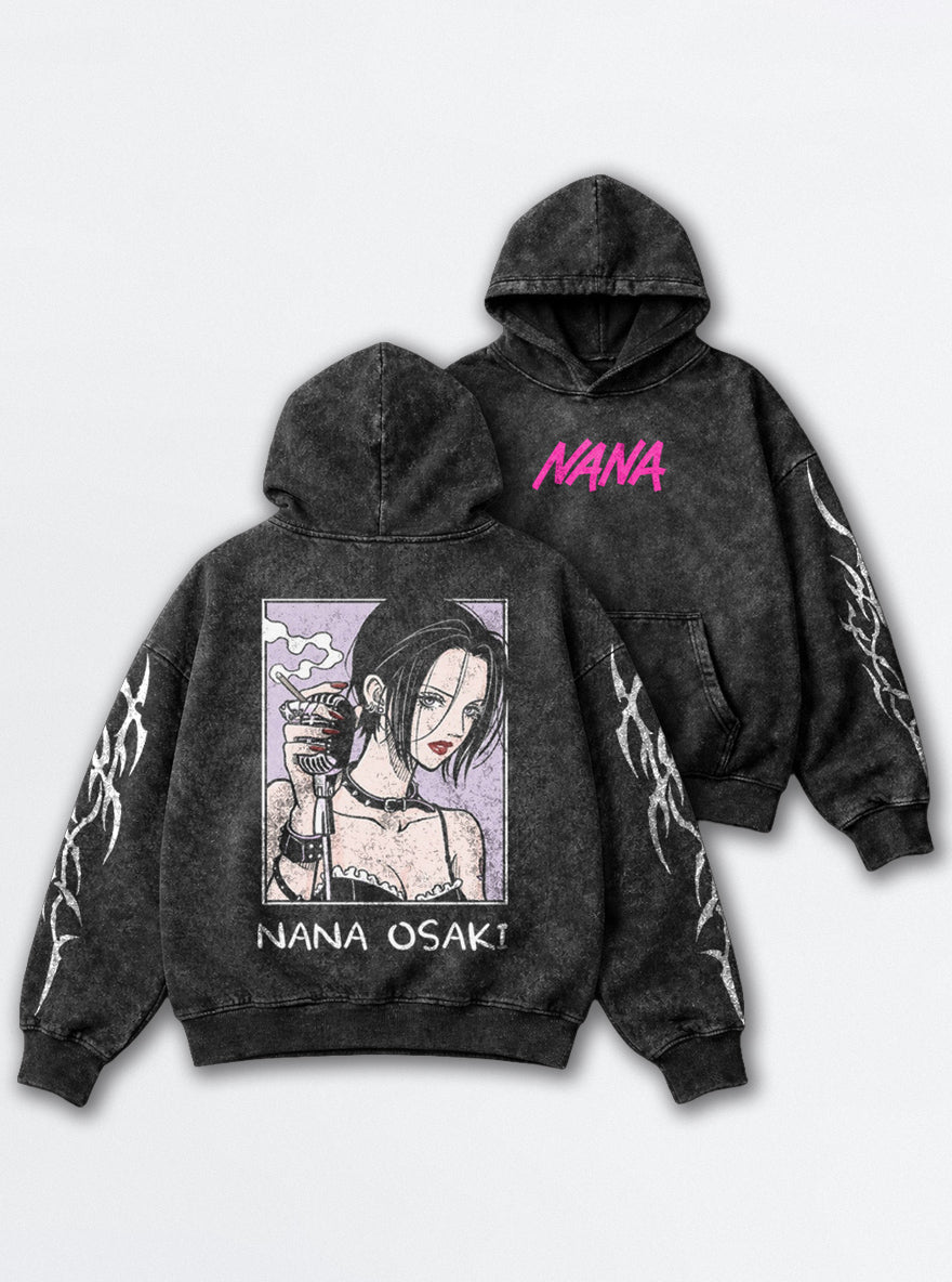 Gothic Mic – Hoodie – mockup | Nana