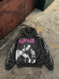 Mic Smoke – Hoodie – flat-lay | Nana