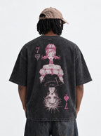 Mirrored Chains – T-Shirt – model shot | Nana