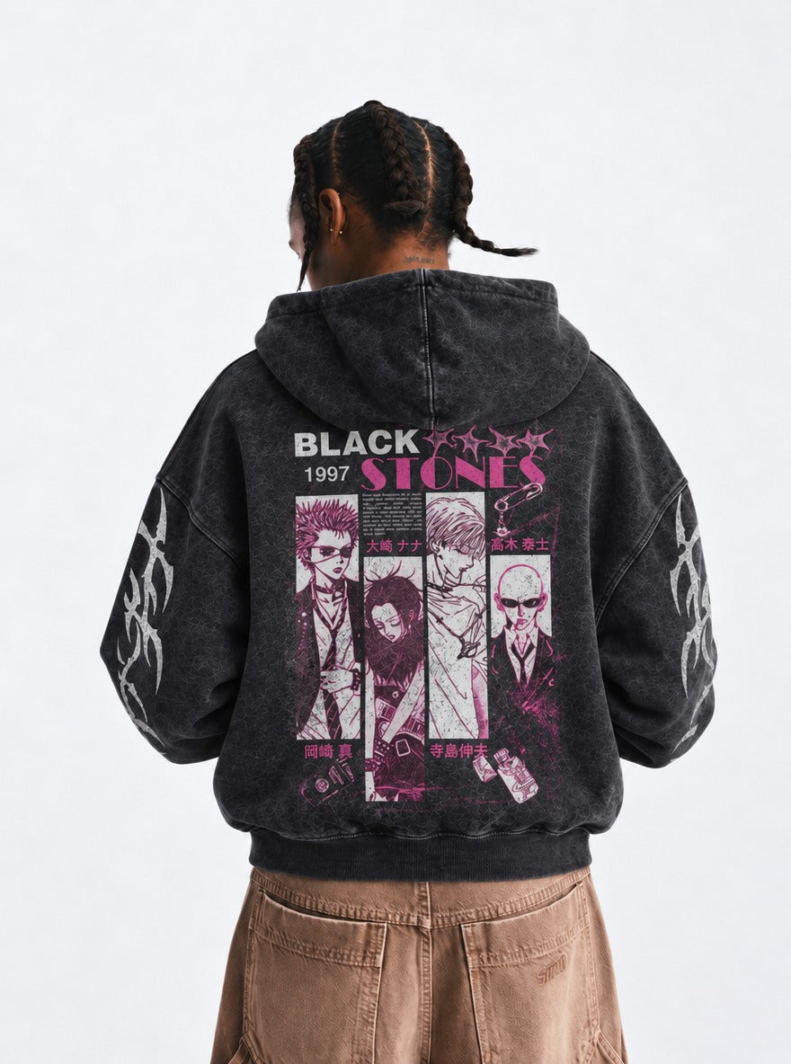 Stone Quartet – Hoodie – model shot | Nana