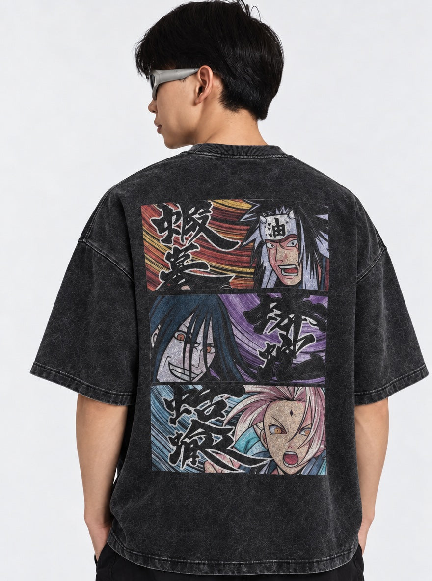 Legendary Sannin – T-Shirt – model shot | Naruto