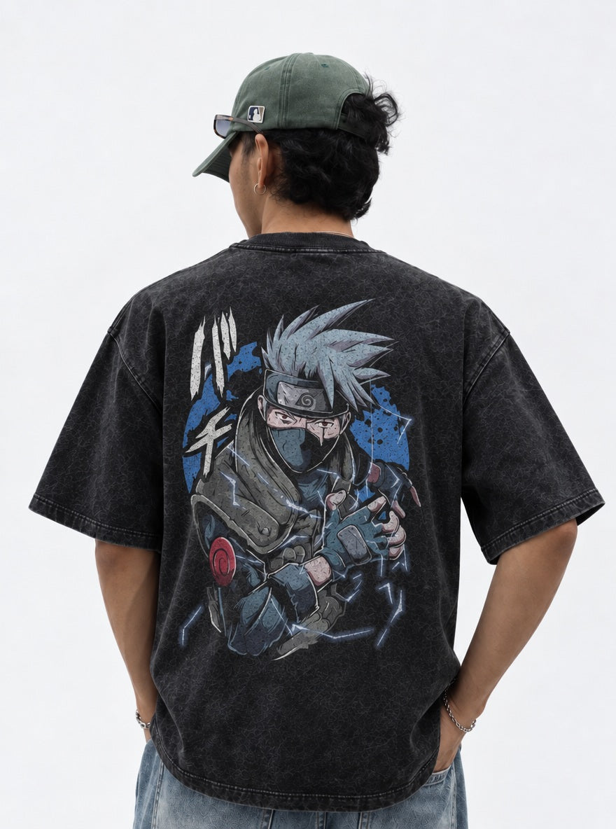 Kakashi Chidori – T-Shirt – model shot | Naruto