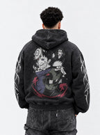 Obito & Kakashi – Hoodie – model shot | Naruto