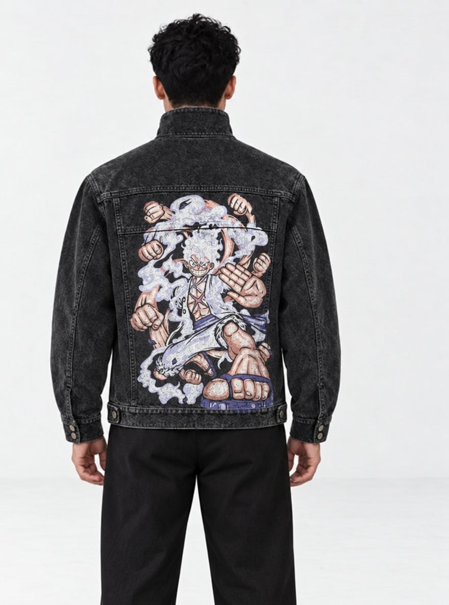Rogue Jacket – Gear 5 Barrage – model shot | One Piece