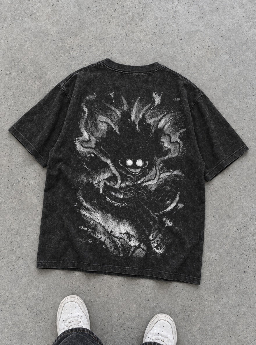 Gear 5 Shadow – T-Shirt – flat-lay | One Piece
