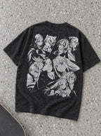 Angular Cast – T-Shirt – flat-lay | Re Zero