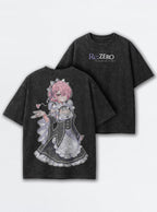 Pout Maid – T-Shirt – mockup | Re Zero