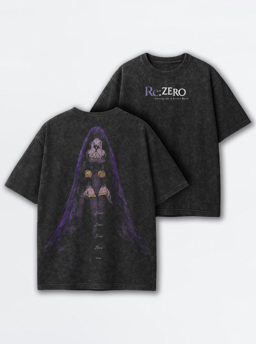 Veiled Rose – T-Shirt – mockup | Re Zero