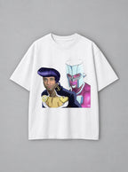 Ricardo Higashikata – White Tee – mockup | Meme Tees