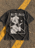 Winking Heart – T-Shirt – flat-lay | Sailor Moon