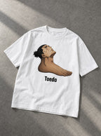 Toe Do – White Tee – flat-lay | Meme Tees