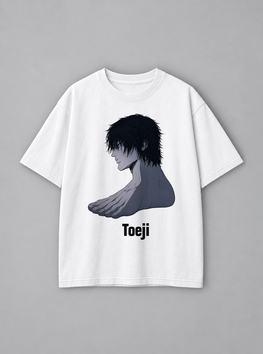 Toeji – White Tee – mockup | Meme Tees