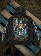 Owlbound Circle – Hoodie – flat-lay | Witch Hat Atelier