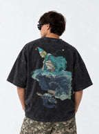Reflected Witch – T-Shirt – model shot | Witch Hat Atelier