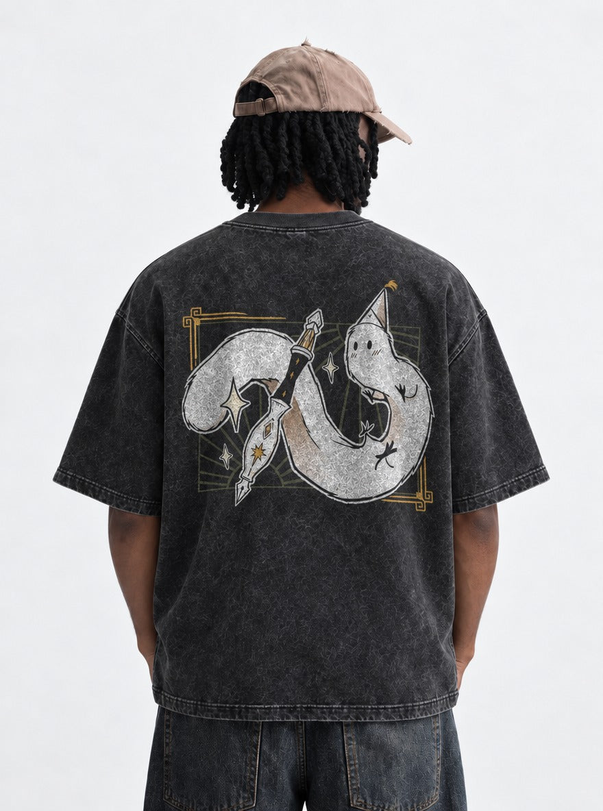 Serpent Quill – T-Shirt – model shot | Witch Hat Atelier
