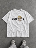 You Armin E – White Tee – flat-lay | Meme Tees
